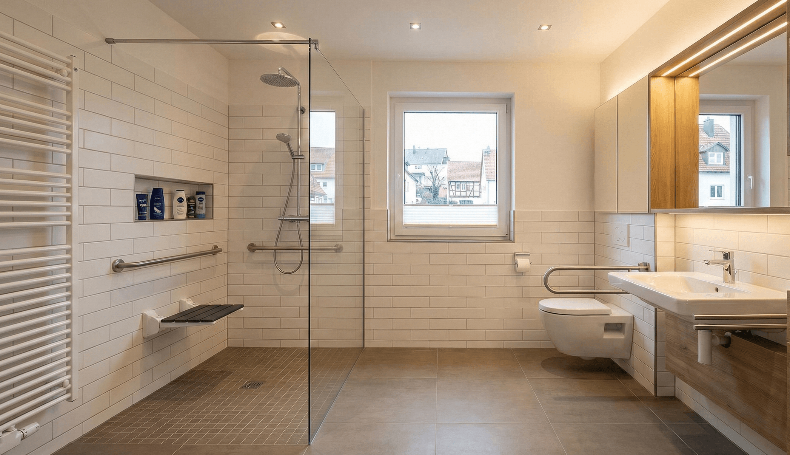 Barrierefreies Badezimmer Beispiel 5